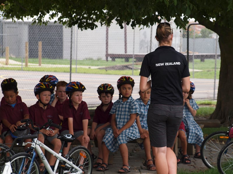 File:St Mary's Students pre-ride.JPG