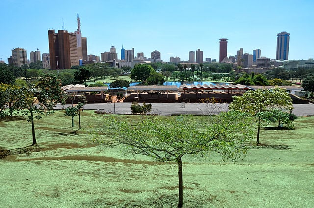 File:Nairobi's skyline from Uhuru Park.jpg
