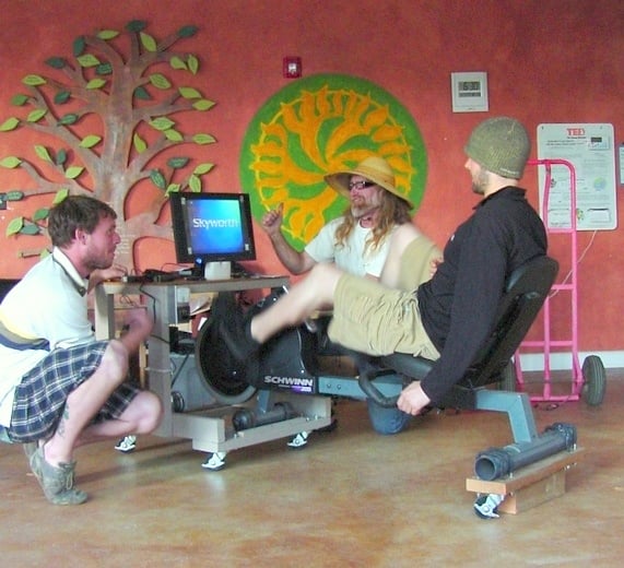 CCAT pedal powered TV - Appropedia, the sustainability wiki