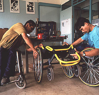 Inspecting a finished wheelchair.jpg