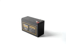 Eén LiFePO4-batterij van 12 volt, 10 ampère[3]