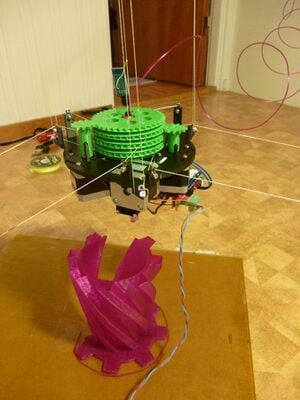 Clerck, una stampante 3D RepRap appesa al soffitto - Appropedia, the  sustainability wiki