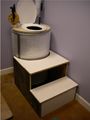 The CCAT BoxA composting toilet system to be used at CCAT