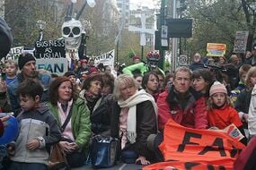 Siediti per l'emergenza climatica protest.jpg
