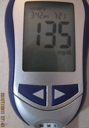 II anniversary.Third result of blood sugar variation over 24hours.JPG