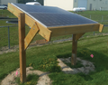 Diseño mecánico de estanterías solares fotovoltaicas de madera para sistemas agrivoltaicos basados ​​en enrejados