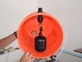 Fig 1: Válvula de flotador dentro del recipiente de retención externo